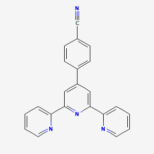 4-(2,6-dipyridin-2-ylpyridin-4-yl)benzonitrile