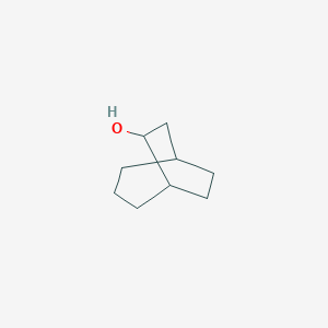 molecular formula C9H16O B15092444 Bicyclo[3.2.2]nonan-6-ol CAS No. 1614-76-2