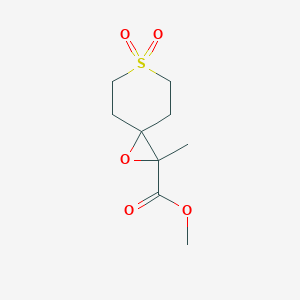 Methyl 2-methyl-6,6-dioxo-1-oxa-6lambda6-thiaspiro[2.5]octane-2-carboxylate