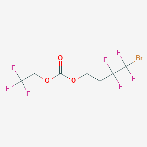 4-Bromo-3,3,4,4-tetrafluorobutyl 2,2,2-trifluoroethyl carbonate