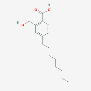 2-(Hydroxymethyl)-4-octylbenzoic acid