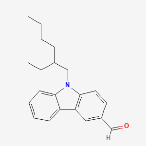 molecular formula C21H25NO B15092615 9-(2-Ethylhexyl)-9H-carbazole-3-carbaldehyde CAS No. 287978-28-3