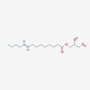 molecular formula C17H32O4 B15092720 2,3-dihydroxypropyl (E)-tetradec-9-enoate 