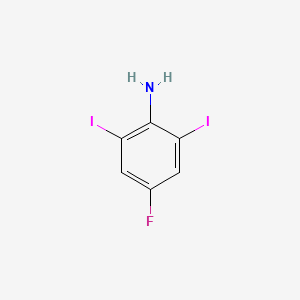 4-Fluoro-2,6-diiodoaniline