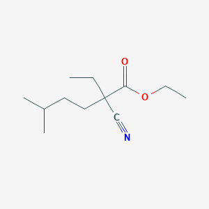 Ethyl 2-ethyl-2-isoamylcyanoacetate