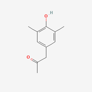 molecular formula C11H14O2 B15092937 (3,5-Dimethyl-4-hydroxyphenyl)acetone 