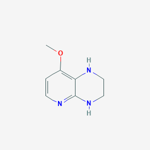 molecular formula C8H11N3O B15092950 8-Methoxy-1,2,3,4-tetrahydropyrido[2,3-b]pyrazine 