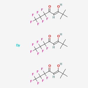 molecular formula C30H33DyF21O6 B15092967 Dysprosium-fod 