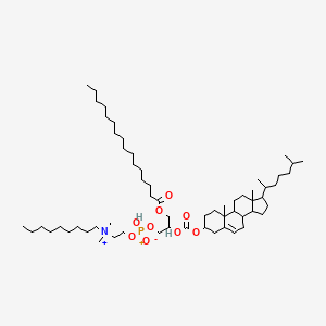 1-Palmitoyl-2-cholesterylcarbonoyl-sn-glycero-3-phosphocholine