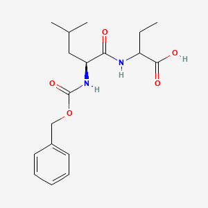 molecular formula C18H26N2O5 B15092980 Cbz-Leu-Abu-OH 