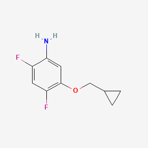 5-(Cyclopropylmethoxy)-2,4-difluoroaniline