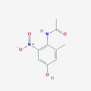 N-(4-Hydroxy-2-methyl-6-nitrophenyl)acetamide