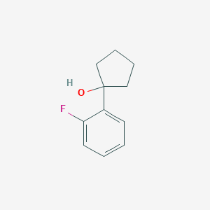 1-(2-Fluorophenyl)cyclopentan-1-ol