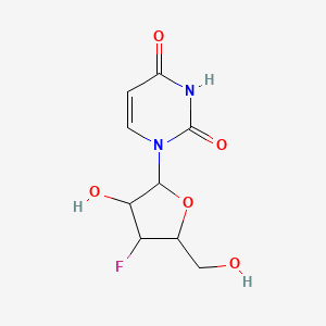 molecular formula C9H11FN2O5 B15093109 3'-Deoxy-3'-fluoro-xylo-uridine 