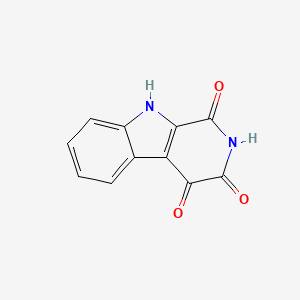 molecular formula C11H6N2O3 B15093138 1H-Pyrido[3,4-b]indole-1,3 4(2H,9H)-trione 