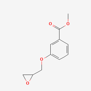 molecular formula C11H12O4 B15093145 Methyl 3-(oxiran-2-ylmethoxy)benzoate 