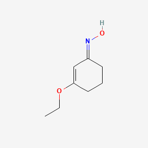 (NE)-N-(3-ethoxycyclohex-2-en-1-ylidene)hydroxylamine