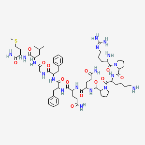 molecular formula C63H98N18O13S B15093234 Sub-stance p 