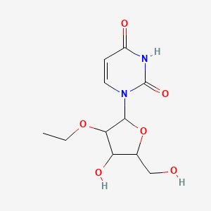 1-[(2R,3R,4R,5R)-3-ethoxy-4-hydroxy-5-(hydroxymethyl)oxolan-2-yl]-1,2,3,4-tetrahydropyrimidine-2,4-dione