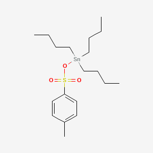 molecular formula C19H34O3SSn B15093260 Tributylstannyl 4-methylbenzenesulfonate CAS No. 4756-52-9