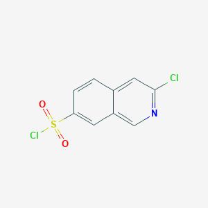 7-Isoquinolinesulfonyl chloride, 3-chloro-