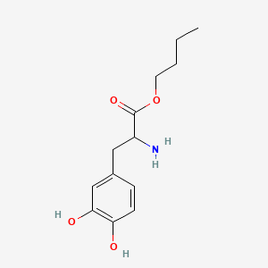 molecular formula C13H19NO4 B15093276 Levodopa butyl ester 