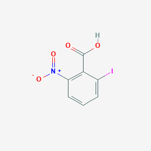 molecular formula C7H4INO4 B15093313 2-Iodo-6-nitrobenzoic acid 