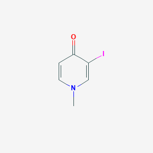 molecular formula C6H6INO B15093337 3-Iodo-1-methylpyridin-4(1H)-one 