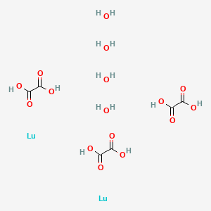 molecular formula C6H14Lu2O16 B15093353 Lutetium oxalate tetrahydrate 