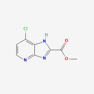 methyl 7-chloro-3H-imidazo[4,5-b]pyridine-2-carboxylate