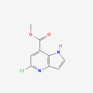 methyl 5-chloro-1H-pyrrolo[3,2-b]pyridine-7-carboxylate