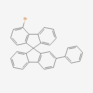 9,9'-Spirobi[9H-fluorene], 4'-bromo-2-phenyl-