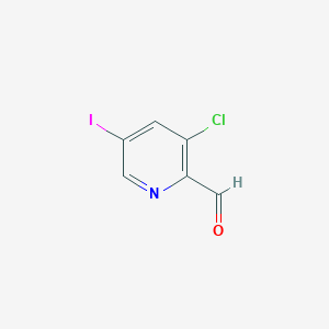 3-Chloro-5-iodopicolinaldehyde