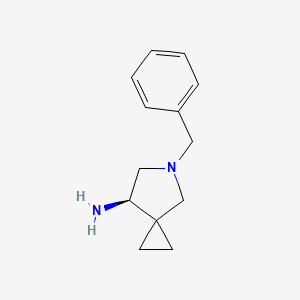 molecular formula C13H18N2 B15093574 (R)-5-Benzyl-5-azaspiro[2.4]heptan-7-amine 