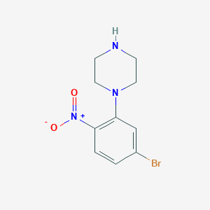 1-(5-Bromo-2-nitrophenyl)piperazine