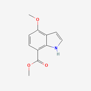 Methyl 4-methoxy-1H-indole-7-carboxylate