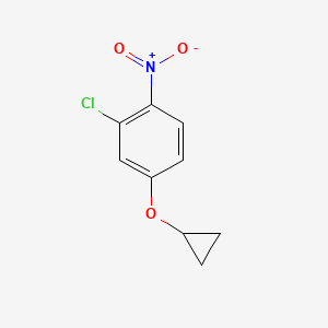 2-Chloro-4-cyclopropoxy-1-nitrobenzene