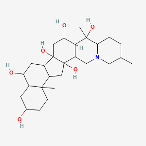 molecular formula C27H45NO6 B15093738 Pingpeimine B 