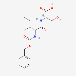 molecular formula C17H24N2O6 B15093767 Z-Ile-Ser-OH 