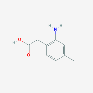 2-(2-Amino-4-methylphenyl)acetic acid