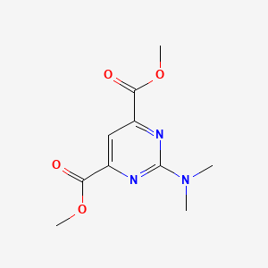 Dimethyl 2-(dimethylamino)pyrimidine-4,6-dicarboxylate