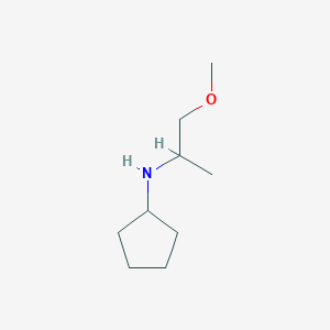 N-(1-methoxypropan-2-yl)cyclopentanamine