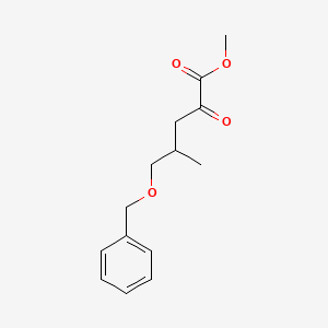 (R)-Methyl 5-(benzyloxy)-4-methyl-2-oxopentanoate