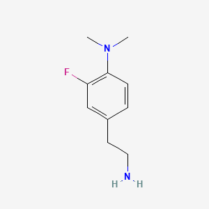 molecular formula C10H15FN2 B15093895 n-Dimethylbenzenamine 