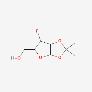 ((3aR,5R,6R,6aS)-6-Fluoro-2,2-dimethyltetrahydrofuro[2,3-d][1,3]dioxol-5-yl)methanol