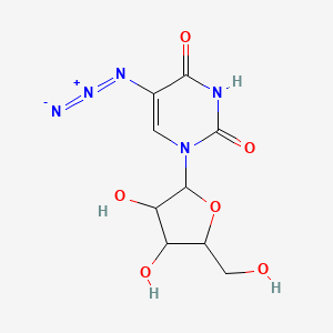 5-Azido-1-[3,4-dihydroxy-5-(hydroxymethyl)oxolan-2-yl]pyrimidine-2,4-dione