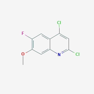 2,4-Dichloro-6-fluoro-7-methoxyquinoline