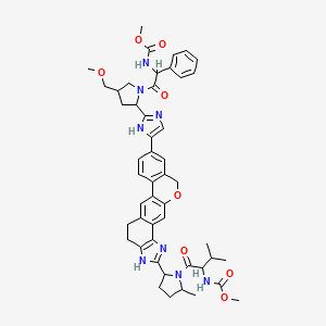 molecular formula C49H56N8O8 B15094212 Velpatasvir-A12 