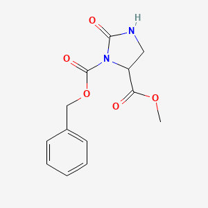 1-O-benzyl 5-O-methyl 2-oxoimidazolidine-1,5-dicarboxylate