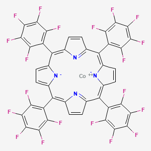 molecular formula C44H8CoF20N4 B15094228 Cobalt tetrakis(pentafluorophenyl)porphyrin 